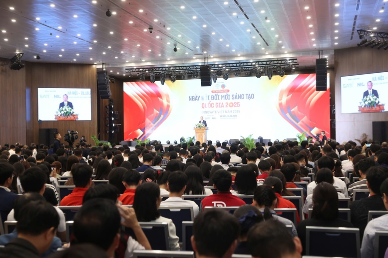 Lễ hưởng ứng Ngày hội Đổi mới sáng tạo quốc gia 2025 - Ảnh: VGP