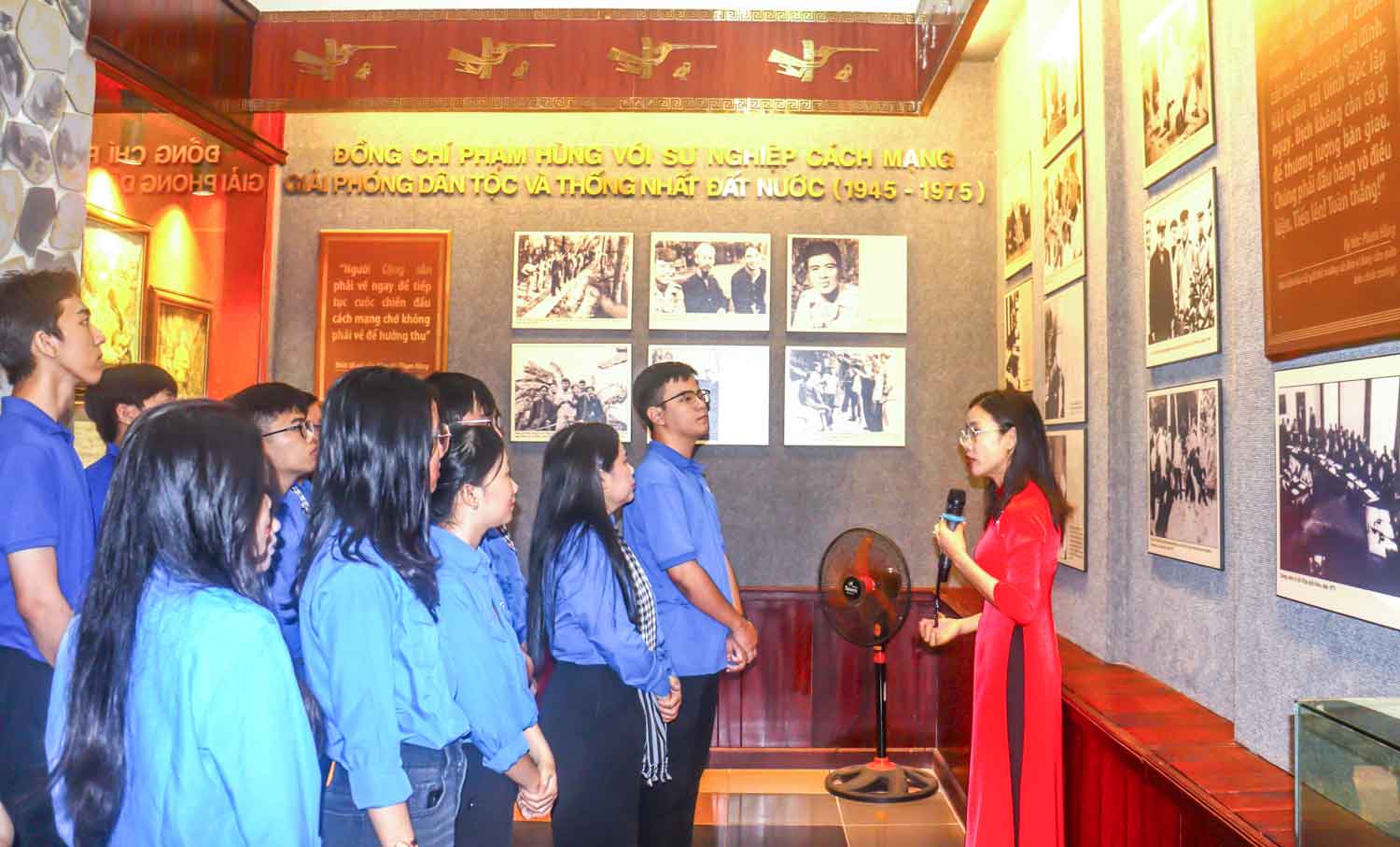 Về nguồn giáo dục lý tưởng, truyền thống cách mạng, lòng yêu nước cho đoàn viên, thanh niên.