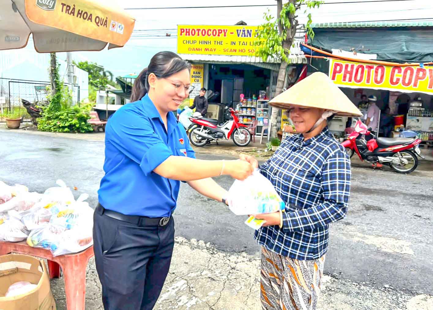 Chị Bùi Ngọc Yến Nhi là “hạt nhân” tiêu biểu trong công tác đoàn ở địa phương.