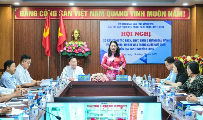 Năm 2025, Vĩnh Long phấn đấu đạt trên 95,5% dân số tham gia BHYT