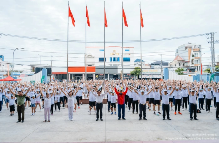 Herbalife Việt Nam đồng hành cùng Ủy ban Olympic Việt Nam tổ chức Chương trình Toàn dân tập luyện thể dục thể thao