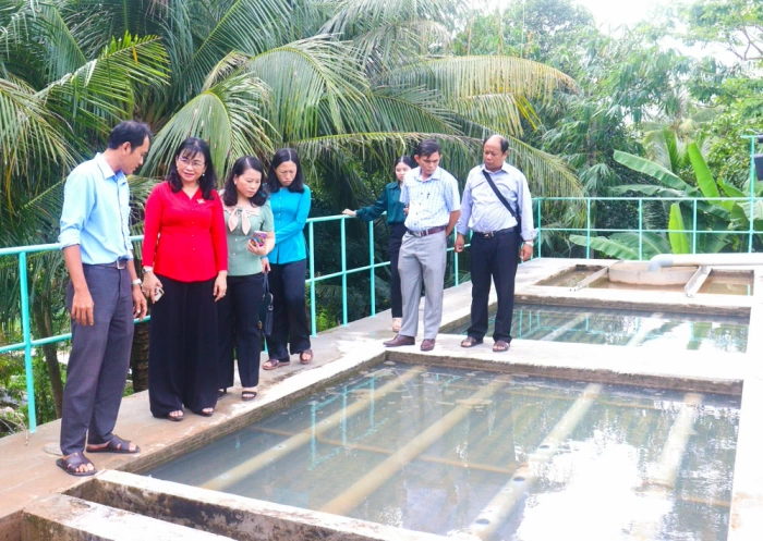 Khảo sát việc giải quyết kiến nghị của cử tri về chất lượng nước sinh hoạt