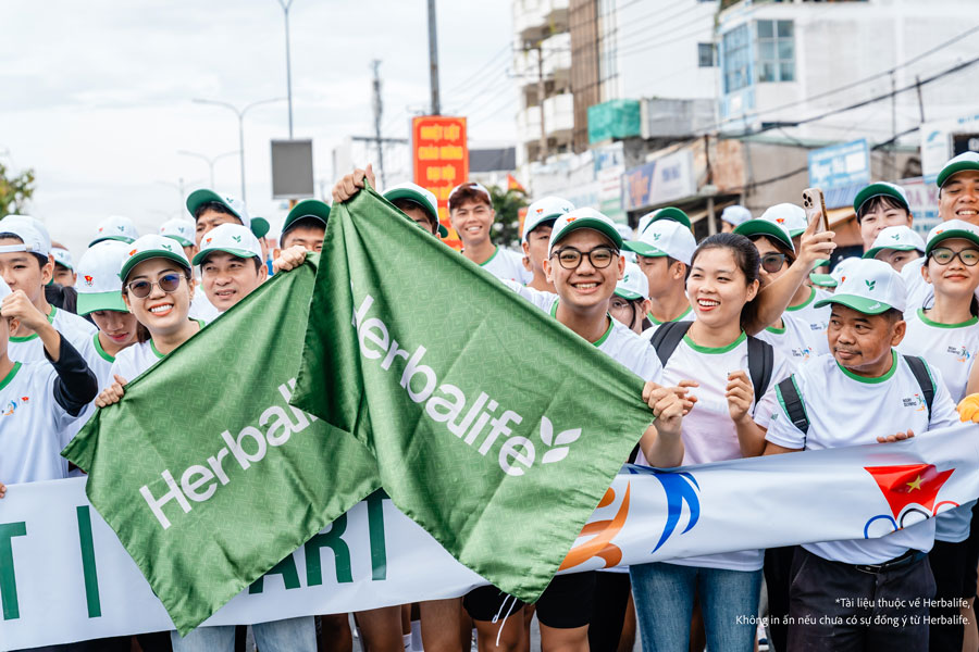 Tinh thần thể dục thể thao luôn được ủng hộ trong các hoạt động cộng đồng.