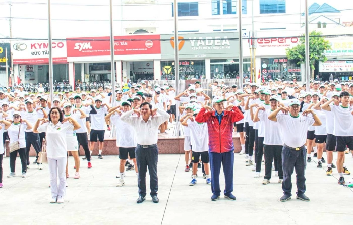 Lan tỏa tinh thần toàn dân tập luyện thể dục thể thao