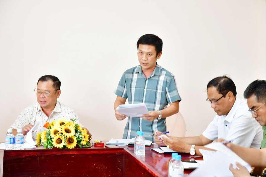 Ông Trịnh Thành Đạt- Trưởng Phòng Quản lý thể thao, Sở Văn hóa, Thể thao và Du lịch thông qua tổ chức các giải thể thao.