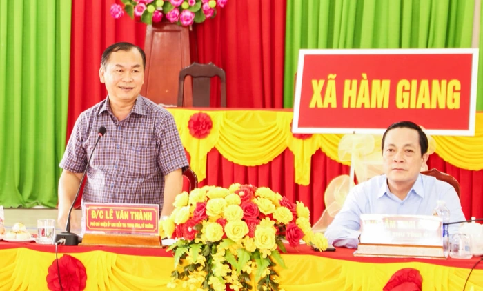 Xã Hàm Giang tăng cường công tác xây dựng Đảng, làm tốt công tác tư tưởng cho cán bộ, đảng viên