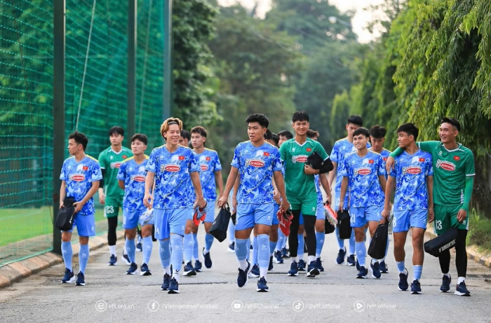 U23 Việt Nam sẵn sàng thi đấu với Qatar