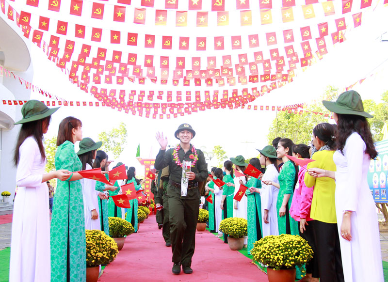 Tuyển quân 2026: Kiên quyết đạt 100% chỉ tiêu, chất lượng cao hơn so với năm 2025.

Ảnh: NGUYỄN THỊNH

