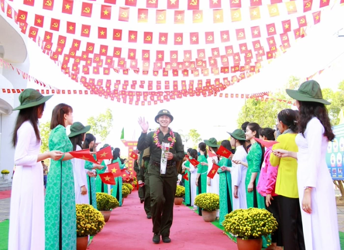 Hội đồng nghĩa vụ quân sự xã, phường thực hiện tốt khâu tuyển quân