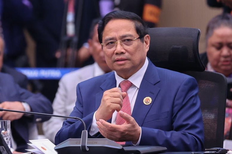 Thủ tướng Chính phủ Phạm Minh Chính đánh giá quan hệ Đối tác Chiến lược toàn diện ASEAN-Australia thời gian qua phát triển rất tích cực - Ảnh: VGP/Nhật Bắc