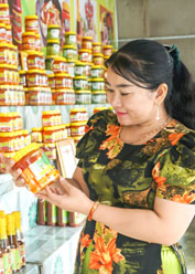 Chị Nguyễn Thị Trúc Linh: Nâng tầm gia vị quê nhà.