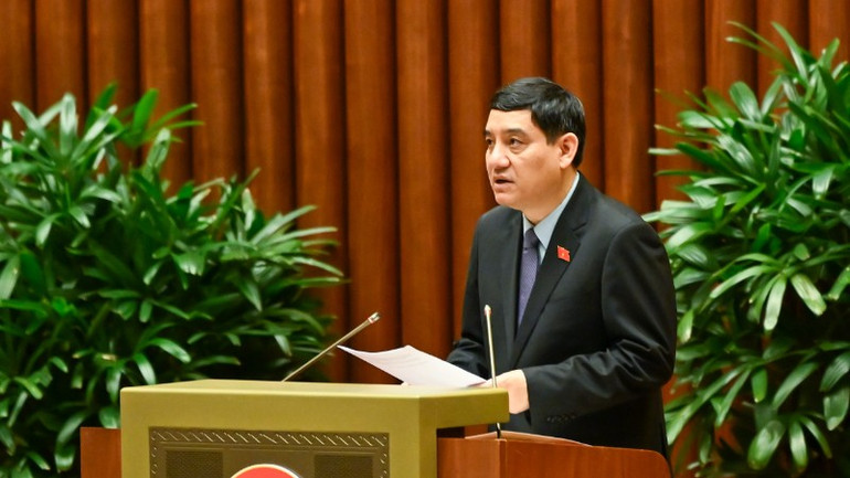 Chủ nhiệm Uỷ ban Văn hoá và Xã hội của Quốc hội Nguyễn Đắc Vinh. (Ảnh: DUY LINH)
