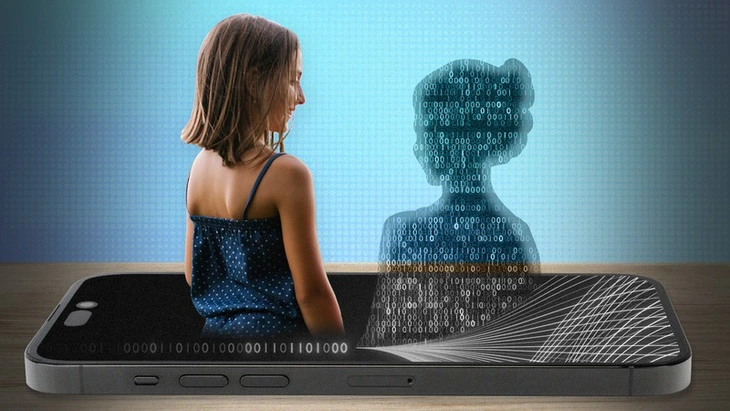 Những cuộc trò chuyện dài, những lời an ủi ngọt ngào, sự thấu hiểu đến từng cảm xúc, nhưng người ở đầu dây bên kia lại không phải con người - Ảnh: Polly Hanning

