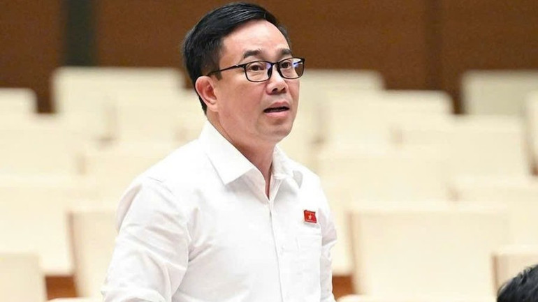 Đại biểu Nguyễn Văn Huy, Phó Trưởng Đoàn đại biểu Quốc hội tỉnh Hưng Yên. (Ảnh: Cổng thông tin điện tử Quốc hội)