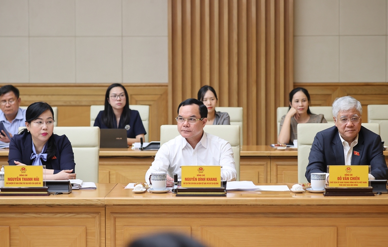 Các đại biểu tham dự cuộc họp - Ảnh: VGP/Nhật Bắc

