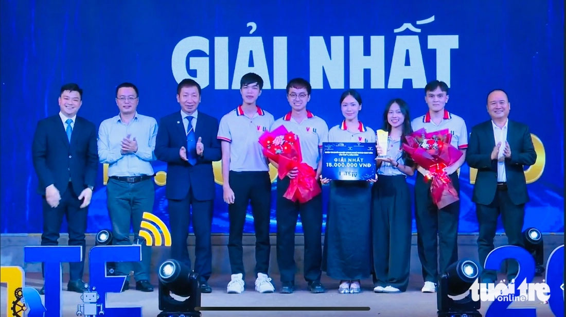 Giải nhất thuộc về dự án ShieldNet của nhóm sinh viên Trường đại học Công nghệ thông tin và Truyền thông Việt Hàn