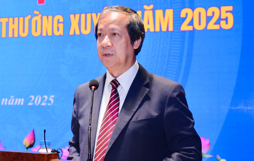 Bộ trưởng Bộ GD&ĐT Nguyễn Kim Sơn (Ảnh: Nguyễn Mạnh).