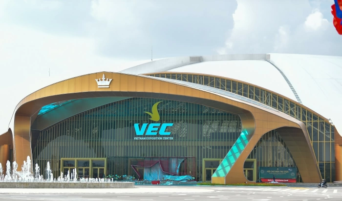 [ Ảnh ] Ban chỉ đạo Hội chợ Mùa Thu 2025 kiểm tra tiến độ triển khai tổ chức