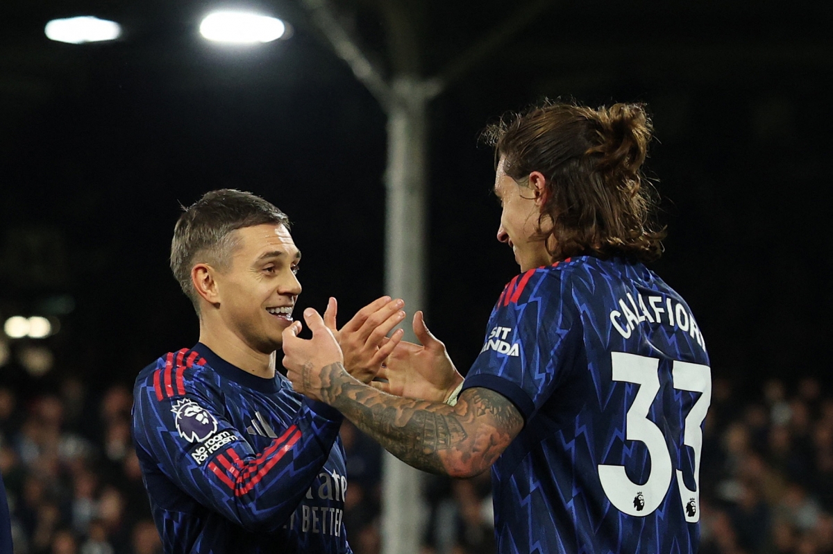 Arsenal nhọc nhằn thắng Fulham (Ảnh: Reuters).