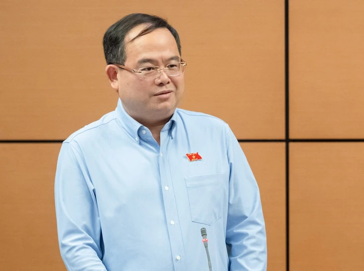 Bí thư Tỉnh ủy Cao Bằng Quản Minh Cường - Ảnh: Quochoi.vn

