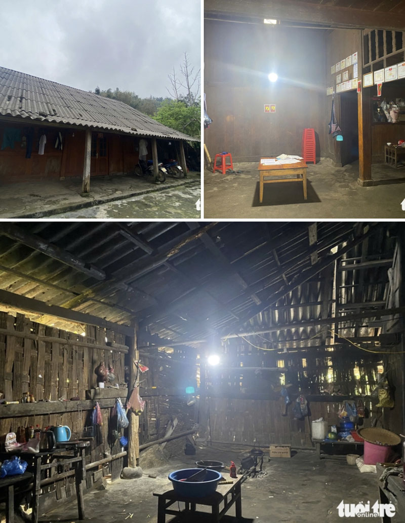 Nhà của Giàng Thị Sua - Ảnh: NVCC