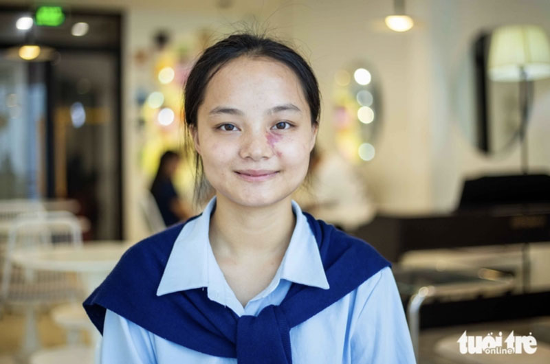 Giàng Thị Sua là tân sinh viên Trường đại học Thương mại - Ảnh: C.TUỆ