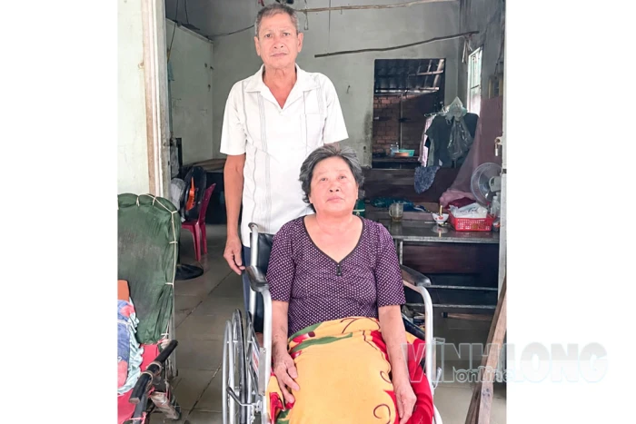 Bà Võ Thị Thủy mang nhiều bệnh nặng cần hỗ trợ