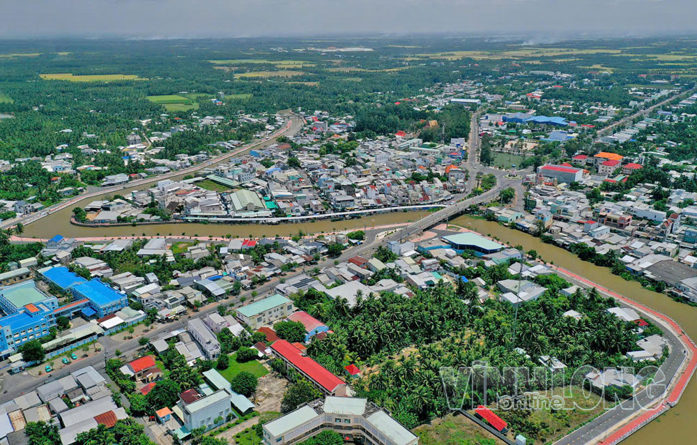Xã Tiểu Cần có trên 40% dân số là đồng bào Khmer. Ảnh: BÁ THI