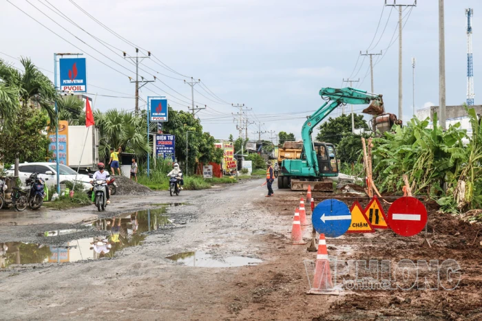 QL57 đang được đẩy nhanh tiến độ thi công