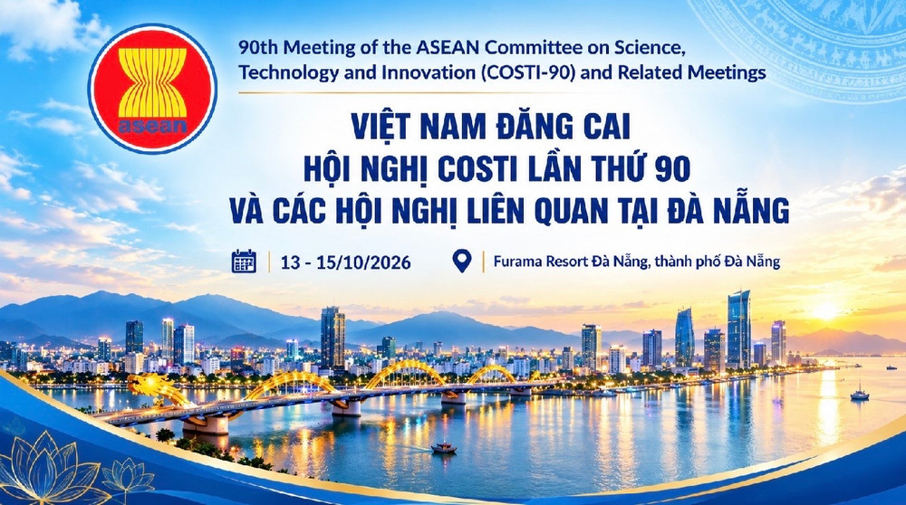 Việt Nam đăng cai Hội nghị Ủy ban Khoa học, Công nghệ và Đổi mới sáng tạo ASEAN lần thứ 90 và các hội nghị liên quan tại Đà Nẵng. (Ảnh: Bộ Khoa học và Công nghệ)
