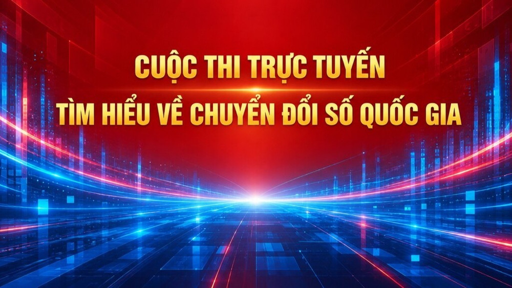 Cuộc thi trực tuyến tìm hiểu về chuyển đổi số quốc gia dự kiến diễn ra trong 4 tuần. (Ảnh: Ban Tuyên giáo Trung ương)
