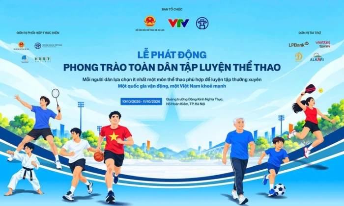 Phát động phong trào toàn dân tập luyện thể dục thể thao