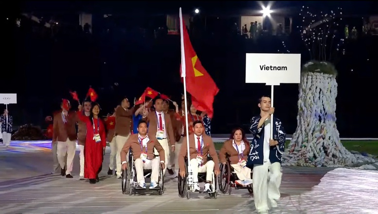 Đoàn Thể thao người khuyết tật Việt Nam tham dự Đại hội Thể thao Người khuyết tật châu Á lần thứ 5 (ASIAN Para Games 2026). Ảnh: BTC

