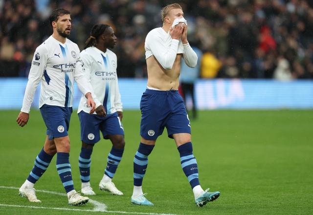 Man City đã thua trận đầu tiên trong mùa giải 2026 – 2027. ẢNH: REUTERS