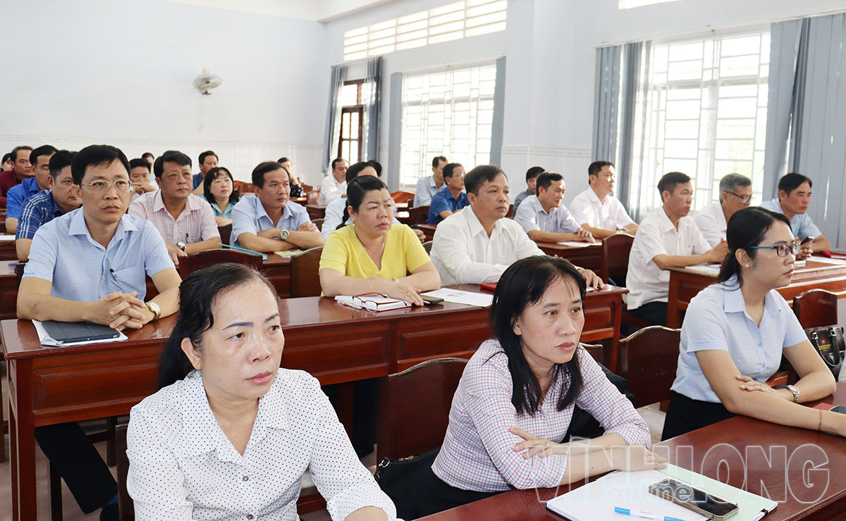 Học viên tham gia lớp bồi dưỡng.

