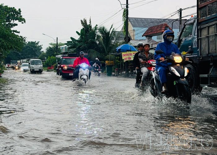 Mưa diện rộng có khả năng kéo dài đến ngày 10/10