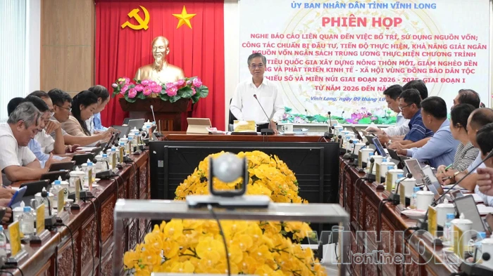 Phó Chủ tịch UBND tỉnh Châu Văn Hòa yêu cầu đẩy nhanh thủ tục đầu tư các dự án xây dựng nông thôn mới
