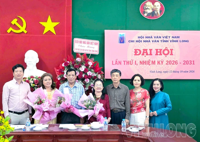 Đại hội Chi hội Nhà văn Việt Nam tỉnh Vĩnh Long lần thứ I