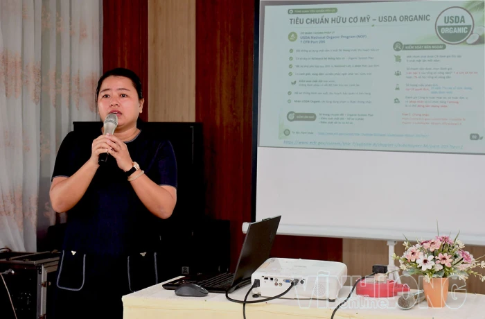 Tập huấn nhận thức tiêu chuẩn hữu cơ quốc tế