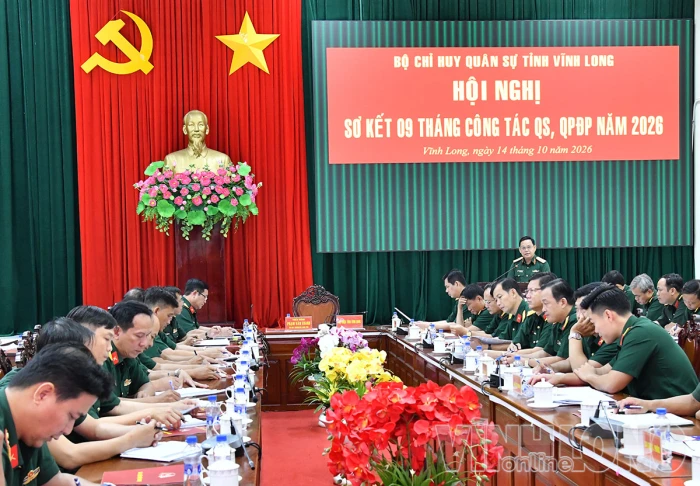 Tập trung hoàn thành nhiệm vụ quân sự, quốc phòng địa phương