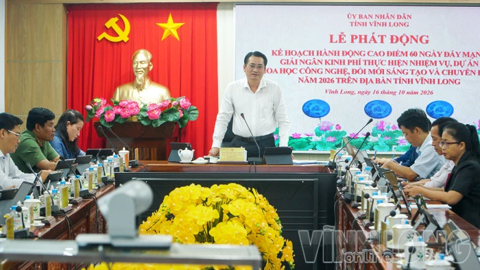 Phát động cao điểm 60 ngày đẩy mạnh giải ngân kinh phí khoa học, công nghệ, đổi mới sáng tạo và chuyển đổi số