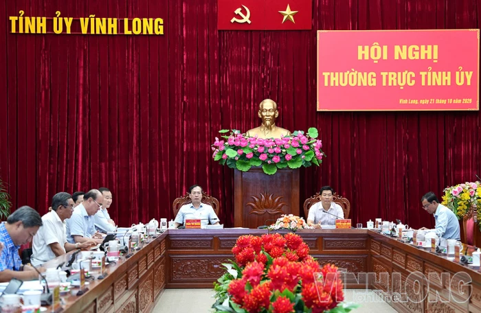 Thường trực Tỉnh ủy thống nhất chủ trương cho các dự án triển khai và các nội dung về vốn, ngân sách