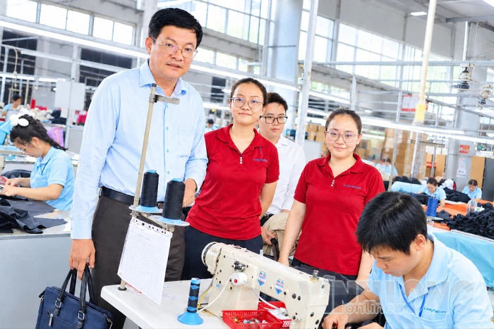 Sở Công Thương khảo sát tình hình sản xuất, kinh doanh của doanh nghiệp