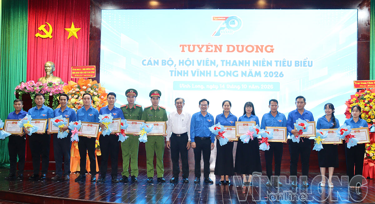 Tuyên dương gương cán bộ, hội viên, thanh niên tiêu biểu tỉnh năm 2026