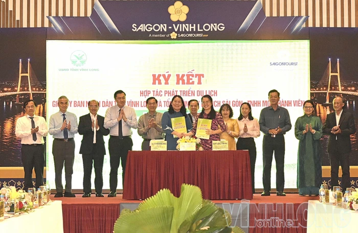 Vĩnh Long ký kết hợp tác phát triển du lịch với Saigontourist Group