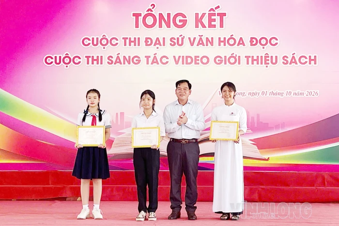 Tổng kết, trao giải Cuộc thi Đại sứ văn hóa đọc và Sáng tác video