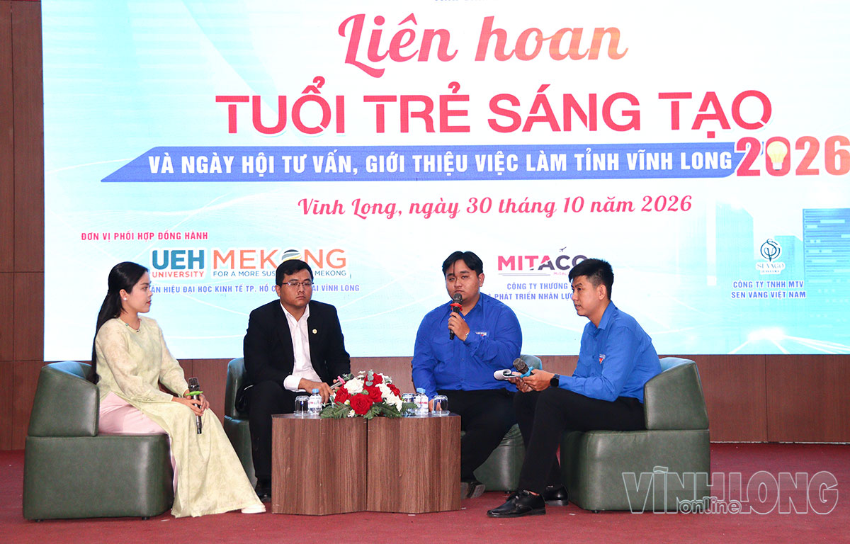 Diễn đàn “Thanh niên đổi mới sáng tạo - Từ ý tưởng đến giá trị thực tiễn”.