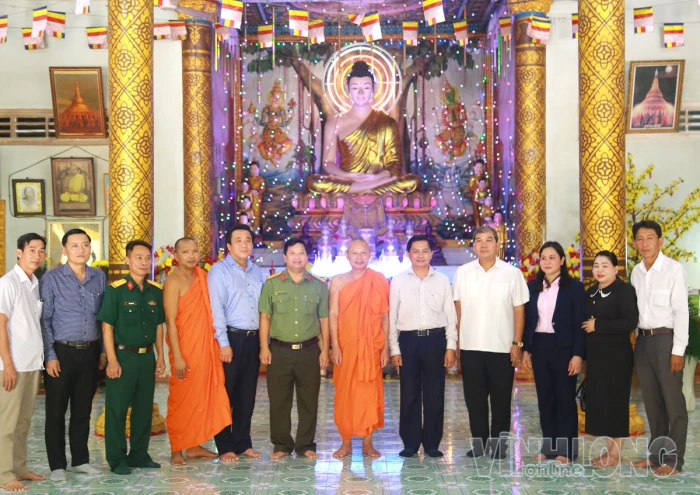 Bí thư Tỉnh ủy – Trần Văn Lâu thăm, chúc mừng Sêne Đôlta năm 2026