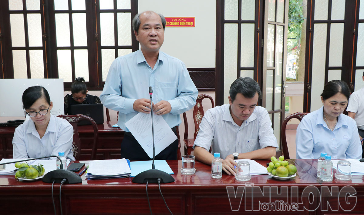 Công ty TNHH MTV Khai thác công trình thủy lợi Bến Tre báo cáo phương án ứng phó hạn hán, thiếu nước, xâm nhập mặn mùa khô 2026 - 2027.