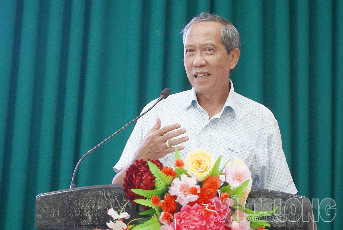 PGS.TS. Nguyễn Phú Son - Trường Kinh tế, Đại học Cần Thơ chia sẻ chuyên đề quản lý tài nguyên và rủi ro khí hậu để sử dụng hiệu quả vốn vay trong sản xuất nông nghiệp.